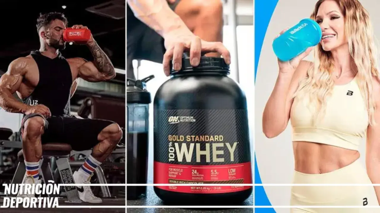 Hombres y mujeres consumiendo proteína, antes o después de entrenar, para optimizar sus resultados.