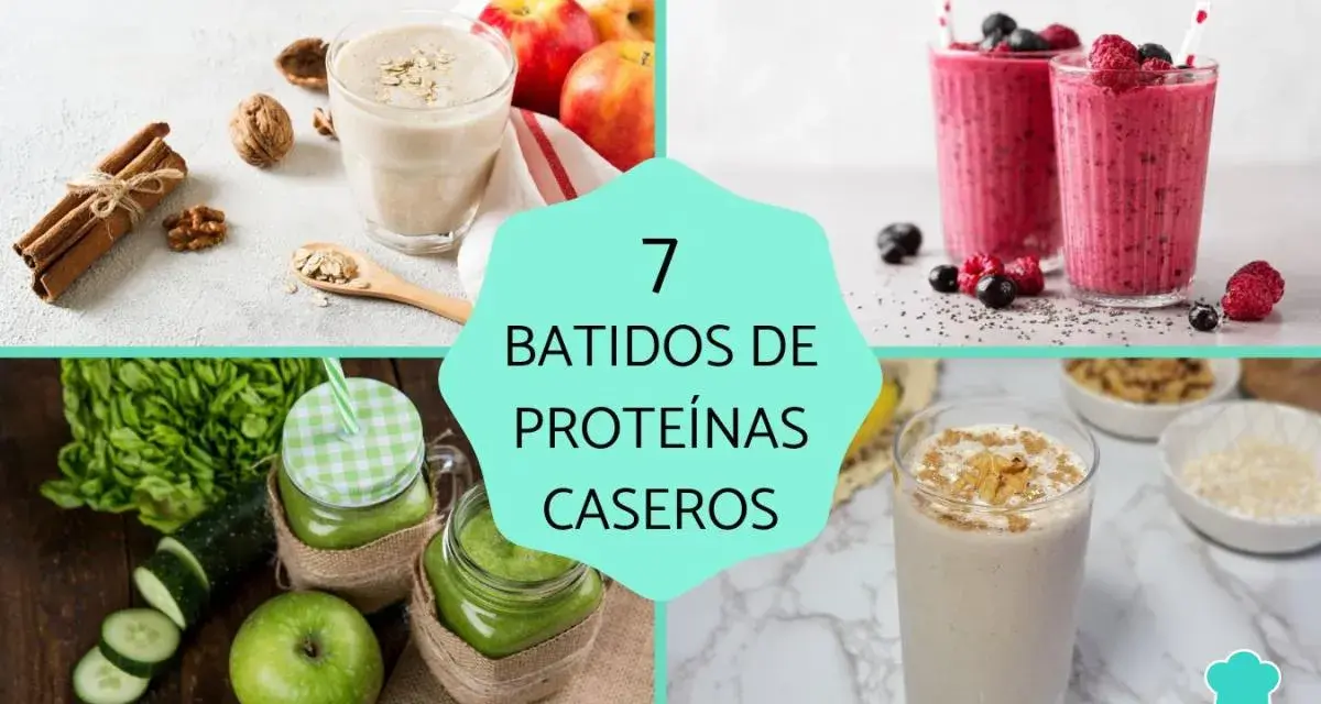 Variedad de batidos de proteínas caseros: verdes, de frutos rojos y cremosos. ¡Ideas saludables para energizar tu día!