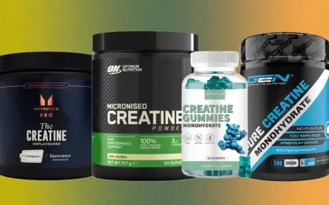 Variedad de suplementos de creatina: polvo, gomitas y monohidrato. Ideal para quienes buscan mejorar su rendimiento y llevan la creatina en su rutina.