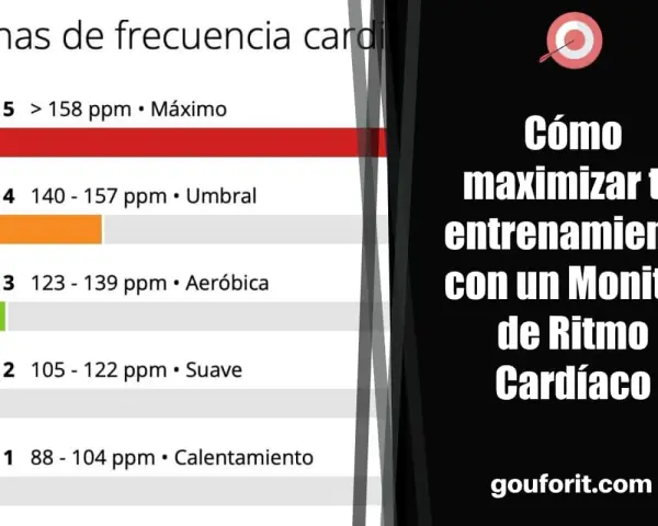 Gráfico de zonas de frecuencia cardíaca. Aprende cómo bajar tu ritmo cardíaco en reposo entrenando en las zonas adecuadas.