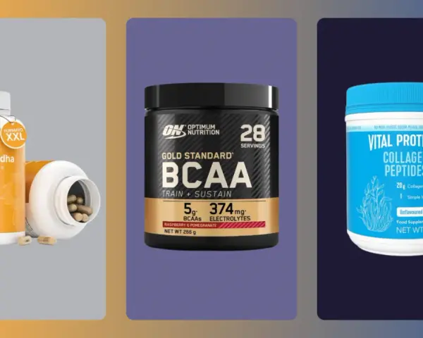 Descubre los mejores suplementos para ganar masa muscular: Ashwagandha, BCAA y Colágeno. ¡Potencia tu entrenamiento!