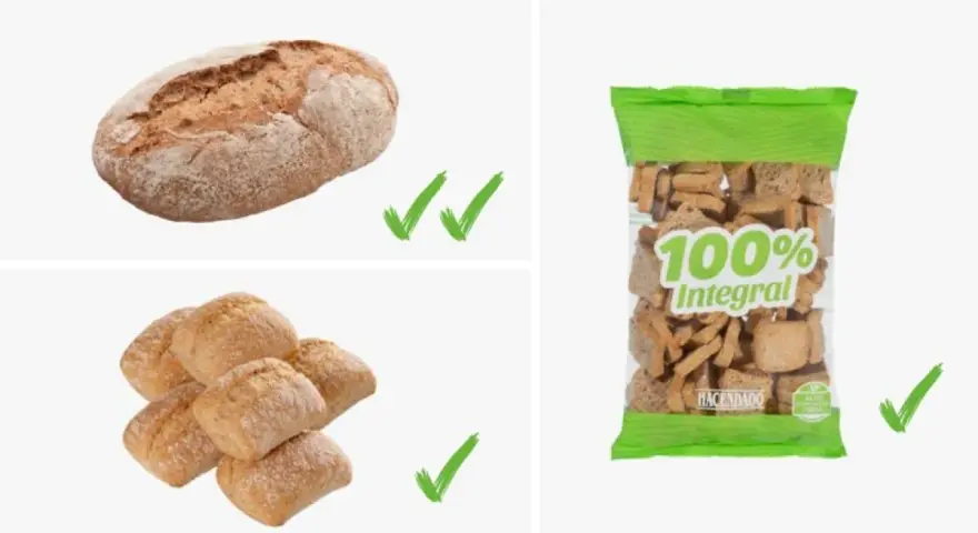 Pan integral de Mercadona, una opción saludable y deliciosa.